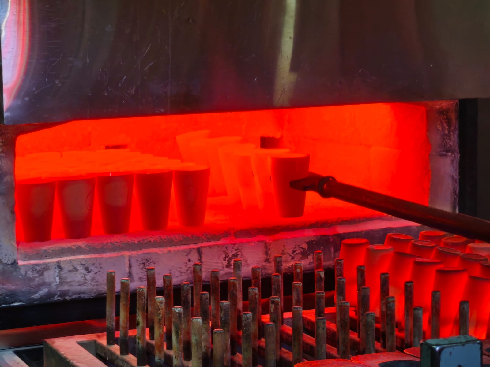 Proceso de ensayo al fuego en el laboratorio